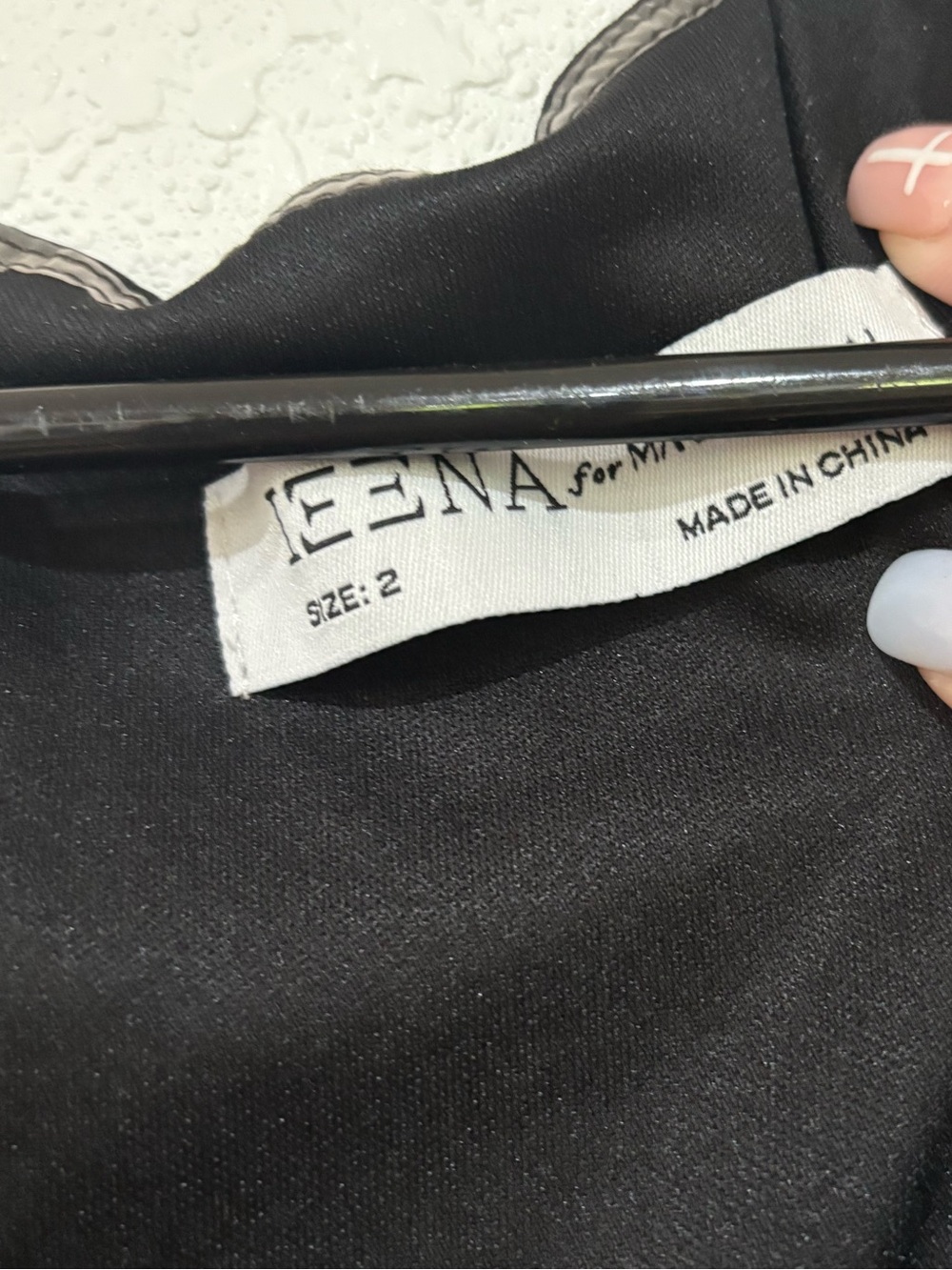 Mac Duggal Sleeveless Jersey Wrap High Slit Gown Size 2 - Picture 5 of 5